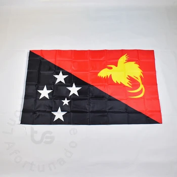 Флаг Папуа-Новой Гвинеи 90*150 см, национальный флаг для встречи, парада, вечеринки.Подвешивание, украшение