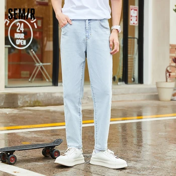 Semir Jeans Мужская мода Ретро 2023 Летние Новые мужские брюки, Выстиранные Мужские брюки, Повседневные Деминовые Брюки