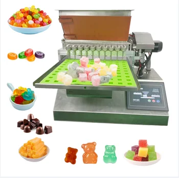 ДРУГИЕ машины для производства закусок gummy bear jelly bean bonbon sweet small hard candy making maker оборудование для наполнения продуктов питания и напитков