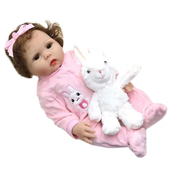 19-дюймовая силиконовая кукла-Реборн для Всего Тела, игрушки, похожие на настоящую новорожденную принцессу, Куклы для Купания, игрушка Для детей, подарок на День Рождения