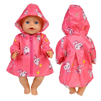 Кукольный плащ 43 см, 18-Дюймовая кукольная одежда для девочек в Американском стиле, Одежда для девочек, Игровая игрушка, Одежда, Детский Праздничный Подарок, Аксессуары