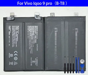 Аккумулятор B-T8 Для Vivo Iqoo 9 pro, Ремонтная Деталь, Оригинальная Емкость Аккумуляторов для мобильных телефонов Bateria