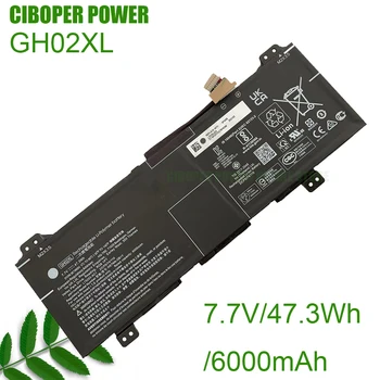 CP Натуральная батарея GH02XL 7,7 В/6142 мАч/47,3 Втч Для Chromebook 11A G8 11 G8 14 G6 Chromebook X360 11 G3 14AT-NA000 NA0010CA