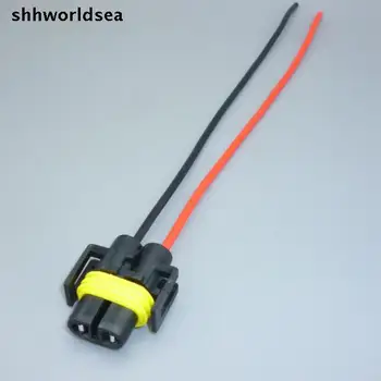 shhworldsea 1/2/10/50/100 шт пластик H11/H8 разъем противотуманной лампы гнездо для держателя лампы