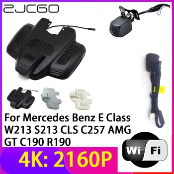 ZJCGO 4K 2160P Dash Cam Автомобильный Видеорегистратор Камера Рекордер Wifi Ночного Видения для Mercedes Benz E Class W213 S213 CLS C257 AMG GT C190 R190