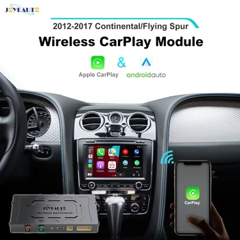 JoyeAuto Беспроводной Apple Carplay для Bentley Flying Spur Continental 2012-2017 Android Auto Mirror Link Car Play Навигационная коробка