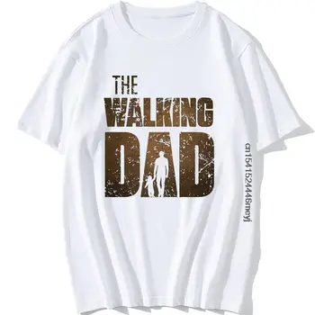 Negan The Walking Dad Забавные Мужские Футболки С хорошим Принтом, Новая Летняя футболка в стиле хип-хоп, Высококачественная футболка в стиле Харадзюку с коротким рукавом