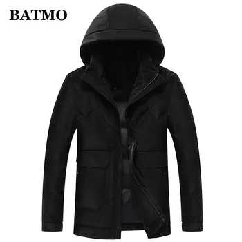 BATMO 2021, новое поступление, зимние куртки с капюшоном на 90% белом утином пуху, мужские утепленные теплые парки, пальто 2159