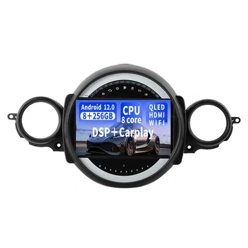 Android DSP Carplay Для Mini 2007-2014 Авто Стерео Радио с Экраном Радиоплеер Автомобильный GPS Навигационный Головной блок