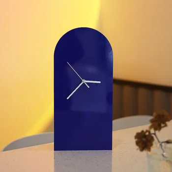 Скандинавские акриловые часы для гостиной, креативные настенные часы для спальни, Домашние Настенные часы