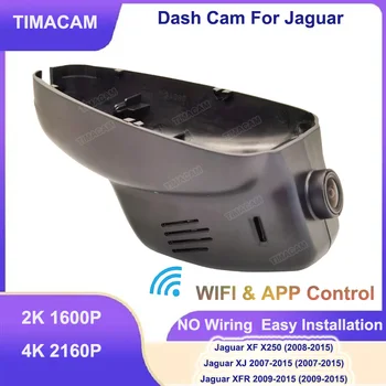 TIMACAM 2K Wifi Автомобильный видеорегистратор UHD 4K 2160P Dash Камера для Jaguar XFR 2009-2015 для Jaguar XF X250 2008-2015 для Jaguar XJ 2007-2015