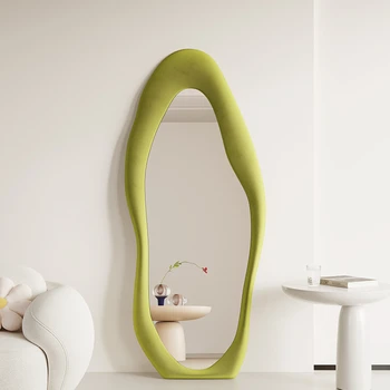 Зеркало, зеркало в полный рост, напольное зеркало, туалетное зеркало INS, настенное зеркало, большое зеркало знаменитостей из домашнего Интернета, свет