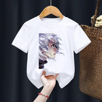 футболки для мальчиков, забавные футболки с Токийским гулем для мальчиков и девочек, подарок в стиле Аниме для маленьких детей, одежда в стиле Харадзюку, детская футболка, Прямая поставка