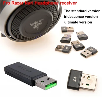 Для Razer Nari Ultimate; Беспроводные игровые наушники с головным креплением; USB-приемник; аудиокабель для передачи данных; Аксессуары