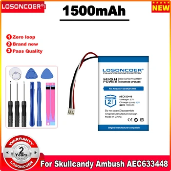 Аккумулятор LOSONCOER 1500mAh Y22-SK2013008 AEC633448 Для плеера Skullcandy Ambush