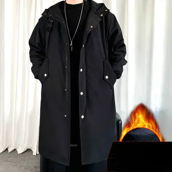 Хорошие Зимние Мужские куртки с капюшоном, Ветровка в стиле Харадзюку, Теплое Утолщенное пальто, Мужская Повседневная верхняя одежда, Уличная одежда в стиле хип-хоп, пальто для женщин