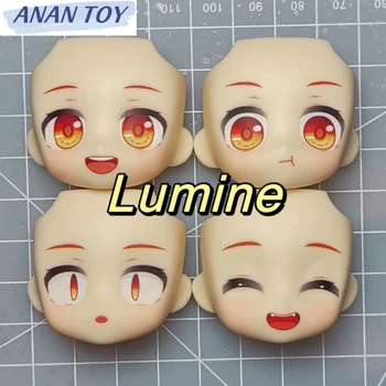 Lumine Ob11 Face GSC YMY Genshin Impact Girl Кукла Ручной работы Наклейка для Воды Лицевая панель Аниме Аксессуары для игрушек для косплея
