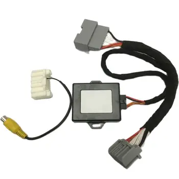 Высокоскоростной Интерфейс камеры заднего вида для Jeep с навигацией MYGIG для камеры заднего вида NTSC Обновляет изображение заднего вида на 7-дюймовом экране