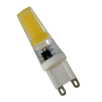 Светодиодная лампа G9 кукурузная лампа переменного тока 220 В 9 Вт COB LED light Угол луча 360 градусов прожектор лампы накаливания 10 шт./лот