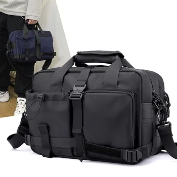 Новая тенденция в мужских сумках, большая вместительная сумка для отдыха, наклонная сумка для инструментов, сумка для Почтальона, сумка для ноутбука