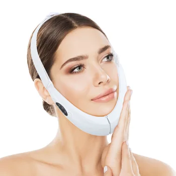 V Face Beauty Meter EMS Color Light Устройство для похудения лица Маска для лифтинга и подтяжки V Массажер для лица Smart Skin Омоложение