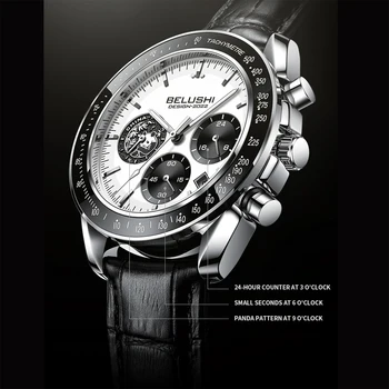 Sdotter 2022, Новые мужские часы, лидирующий бренд, кожаные наручные часы для мужчин, Водонепроницаемые Повседневные спортивные кварцевые часы, Модные часы Для мужчин Бесплатно