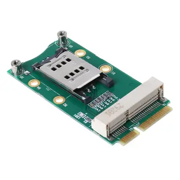 Настольный Удлинитель Extender extension adapter Mini PCI-E Адаптер со слотом для SIM-карты для 3G/4G WAN LTE GPS-карты Mini PCI-e Адаптер