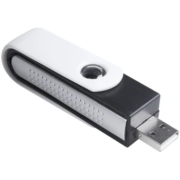 USB ионный Кислородный бар Освежитель Воздуха Очиститель ионизатор Для ноутбука Черный + белый