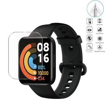8 шт./лот Полностью Прозрачная Защитная Пленка Для Xiaomi Redmi Watch 2 Lite Smart Screen Protector Cover Mi Watch 2 Lite Гидравлическая пленка