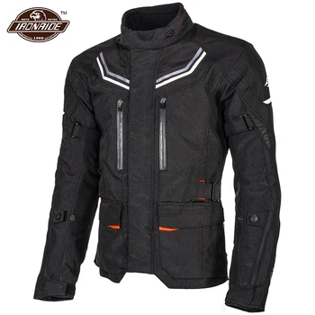 Мотоциклетная куртка водонепроницаемая Chaqueta Moto, куртка для мотокросса, защита от падения, внедорожные гонки, куртка для верховой езды с защитой CE