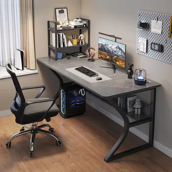 Компьютерный стол, рабочий стол для домашней спальни, стол для учебы, простой письменный стол для хранения, интернет-знаменитость, стол для киберспорта