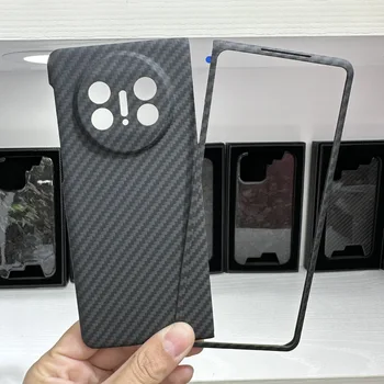 Чехол из настоящего углеродного волокна для Huawei Mate X3, чехол из натурального арамидного волокна для телефона Huawei Mate X3, чехол для бизнеса