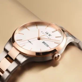 Reloj hombre Switzerland I & W 2021 Новые Автоматические часы с двойным Календарем, Водонепроницаемые Сапфировые Мужские механические наручные часы с автоподзаводом
